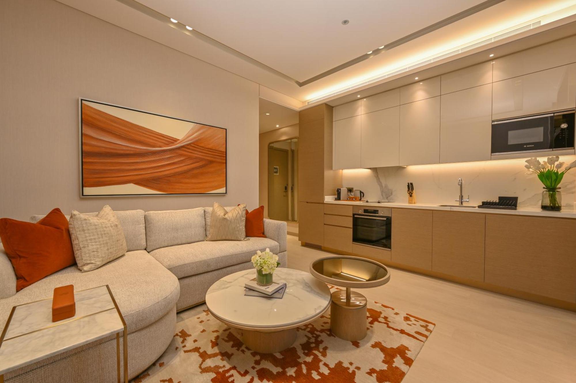 Onyx Rotana Hotel Manama Eksteriør billede A typical apartment interior